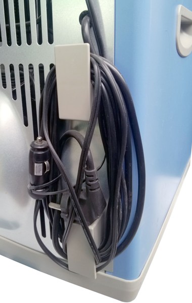 Компрессорный автомобильный холодильник MobiCool B40 Hybrid AC/DC - провода электропитания