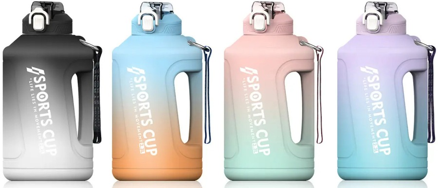 Спортивная бутылка Sports Cup Big для воды 2,3 литра - варианты цвета
