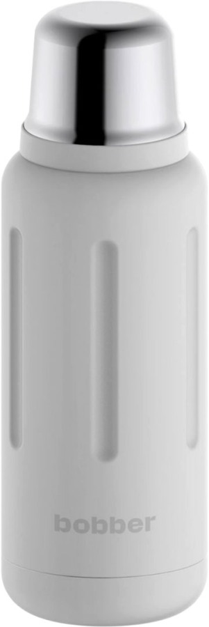 Термос в футляре bobber Flask 1 литр Sand Grey - продуманный дизайн