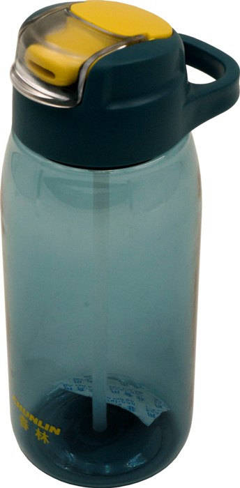 Бутылка с трубочкой-поилкой Chun Lin Two 600 и 750 мл для воды - удобная форма