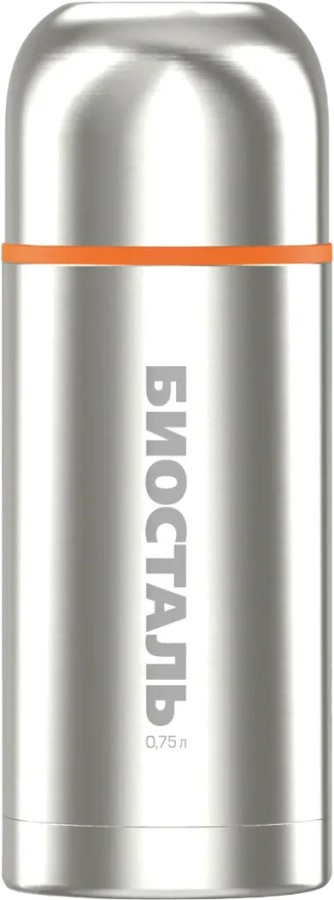 Термос с узким горлом Биосталь NBP для напитков - удобная форма