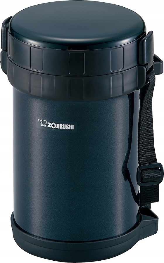 Термос с тремя контейнерами Zojirushi SL-XE20-AD - удобная и компактная форма