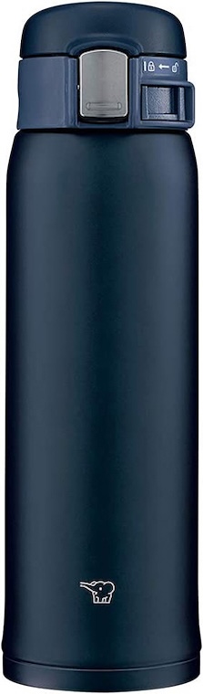 Японский термостакан Zojirushi SM-SF48 с тефлоновым покрытием - удобная форма