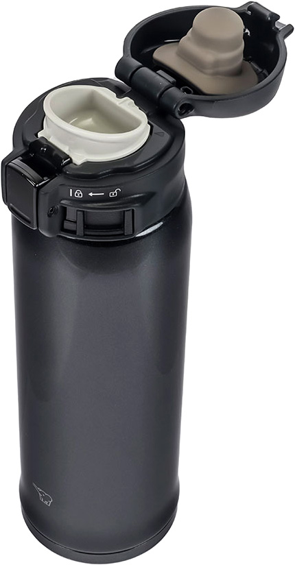 Термокружка японская Zojirushi SM-SR60E с тефлоновым покрытием - крышка с поилкой