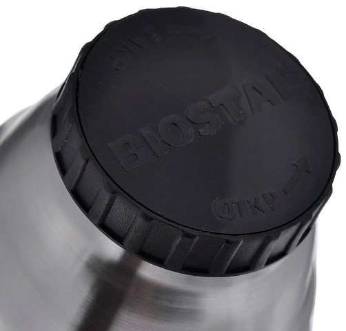 Термос Biostal Биосталь в чехле - глухая пробка с каналами