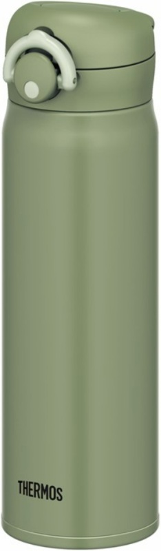 Термос-кружка Thermos JNR 600 мл с поилкой - блокировка крышки с кнопкой