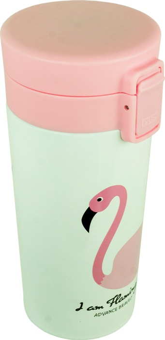 Термокружка Flamingo с поилкой 400 мл - удобная форма