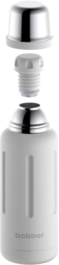 Термос в футляре bobber Flask 1 литр Sand Grey - разобранный вид